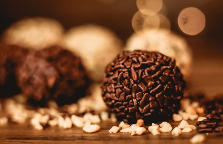 Sladké guľky Pralinky